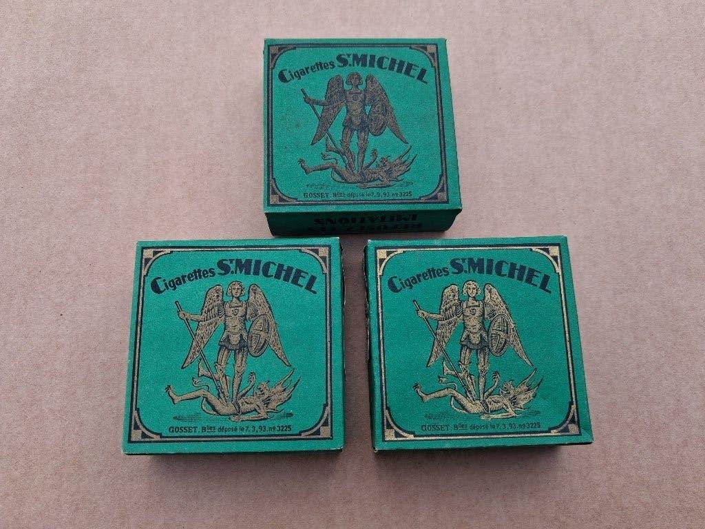 3 packs de fenêtres ST. MICHEL, Collections, Enlèvement ou Envoi, Comme neuf, Panneau publicitaire