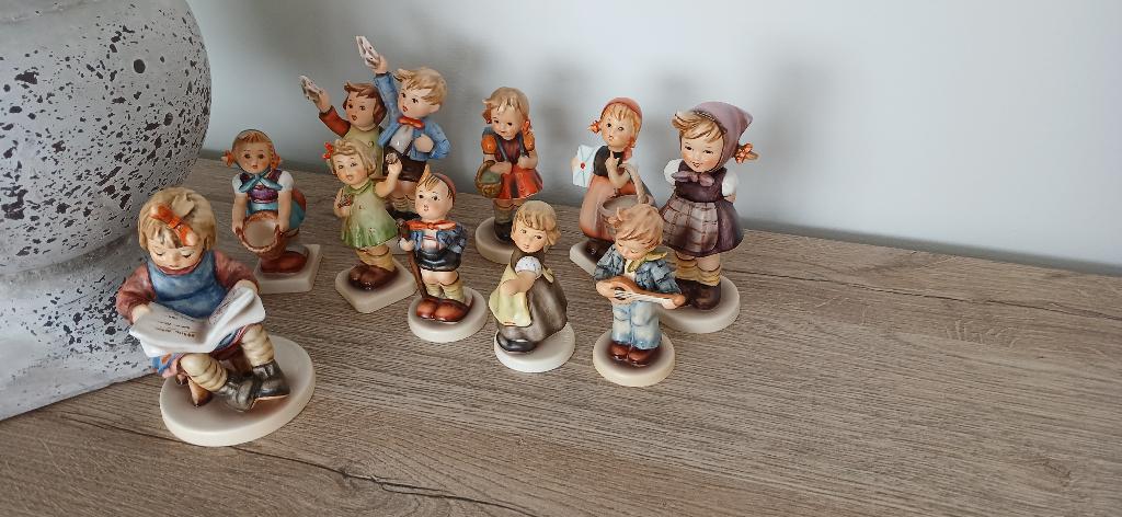 Set Hummeltjes., Ophalen, Meerkleurig, Steen/keramiek, Klassiek