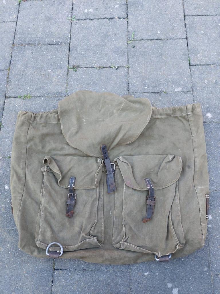 Duitse WO2 M31 Rucksack, Verzamelen, Ophalen of Verzenden, Landmacht, Kleding of Schoenen