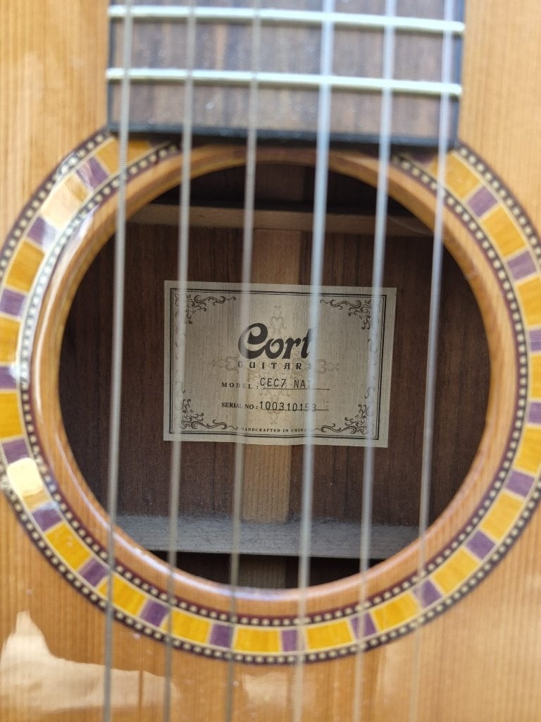 Klassieke half elektrische gitaar, Muziek en Instrumenten, Snaarinstrumenten | Gitaren | Akoestisch, Ophalen, Gebruikt, Klassieke of Spaanse gitaar