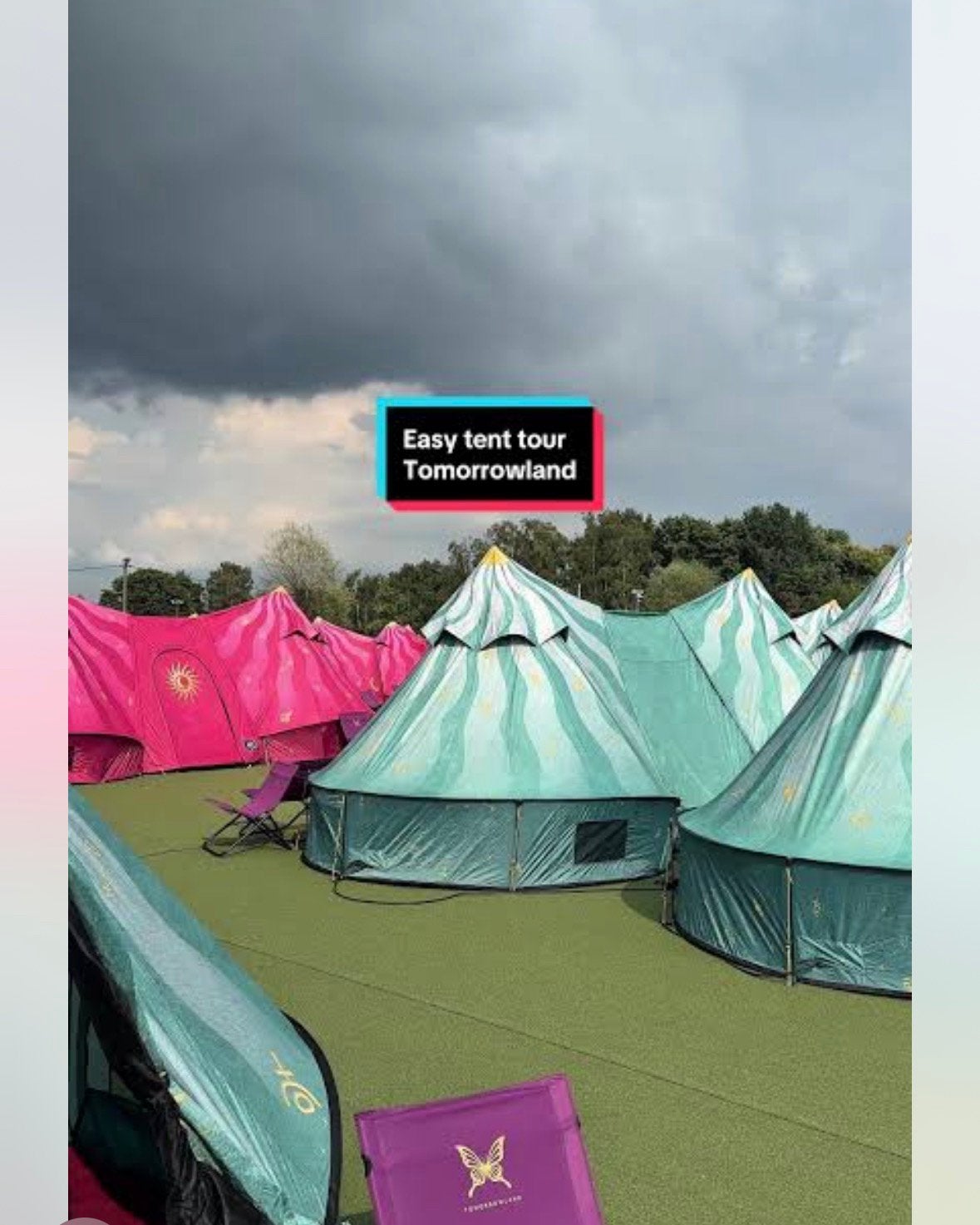 Tomorrowland 2p w1 overnachting + inkom tml, Ophalen, Zo goed als nieuw