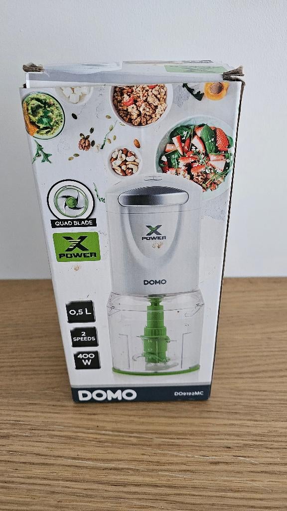 Hachoir électrique DOMO X-Power – 400W, Enlèvement, 2 vitesses