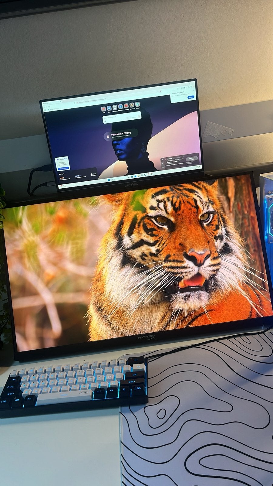 Ecran gamer Hyper x armanda 27 inch 165hz QHD, Enlèvement, Comme neuf