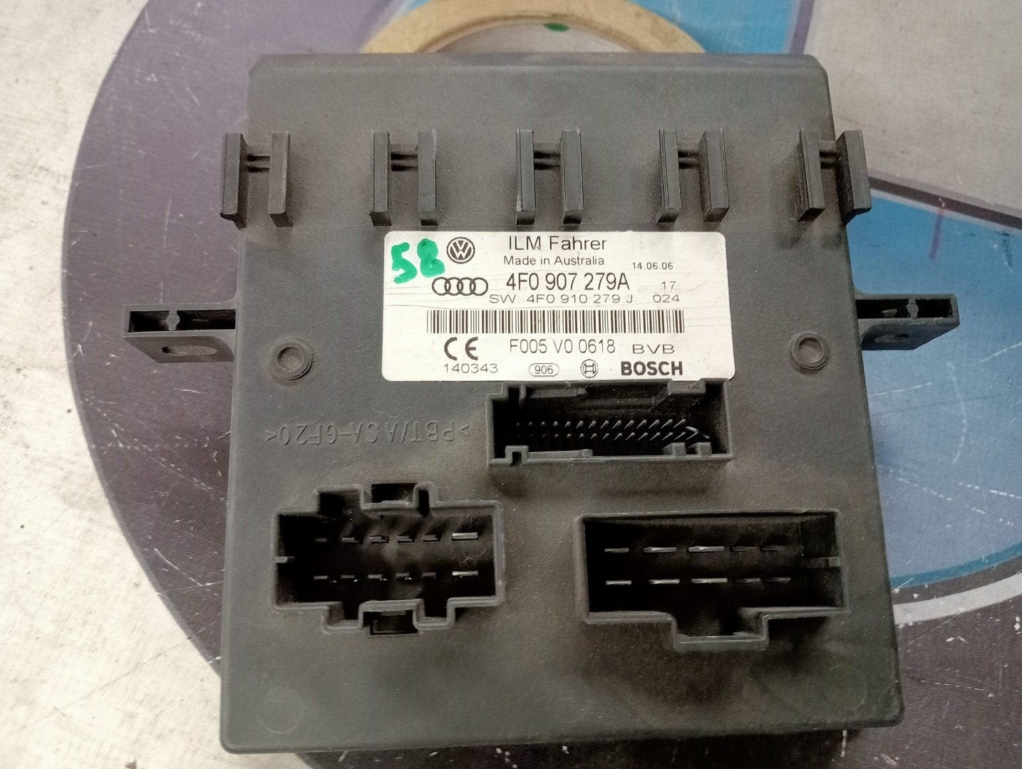 Boordcomputer van een Audi A6, -, Audi, Utilisé, -