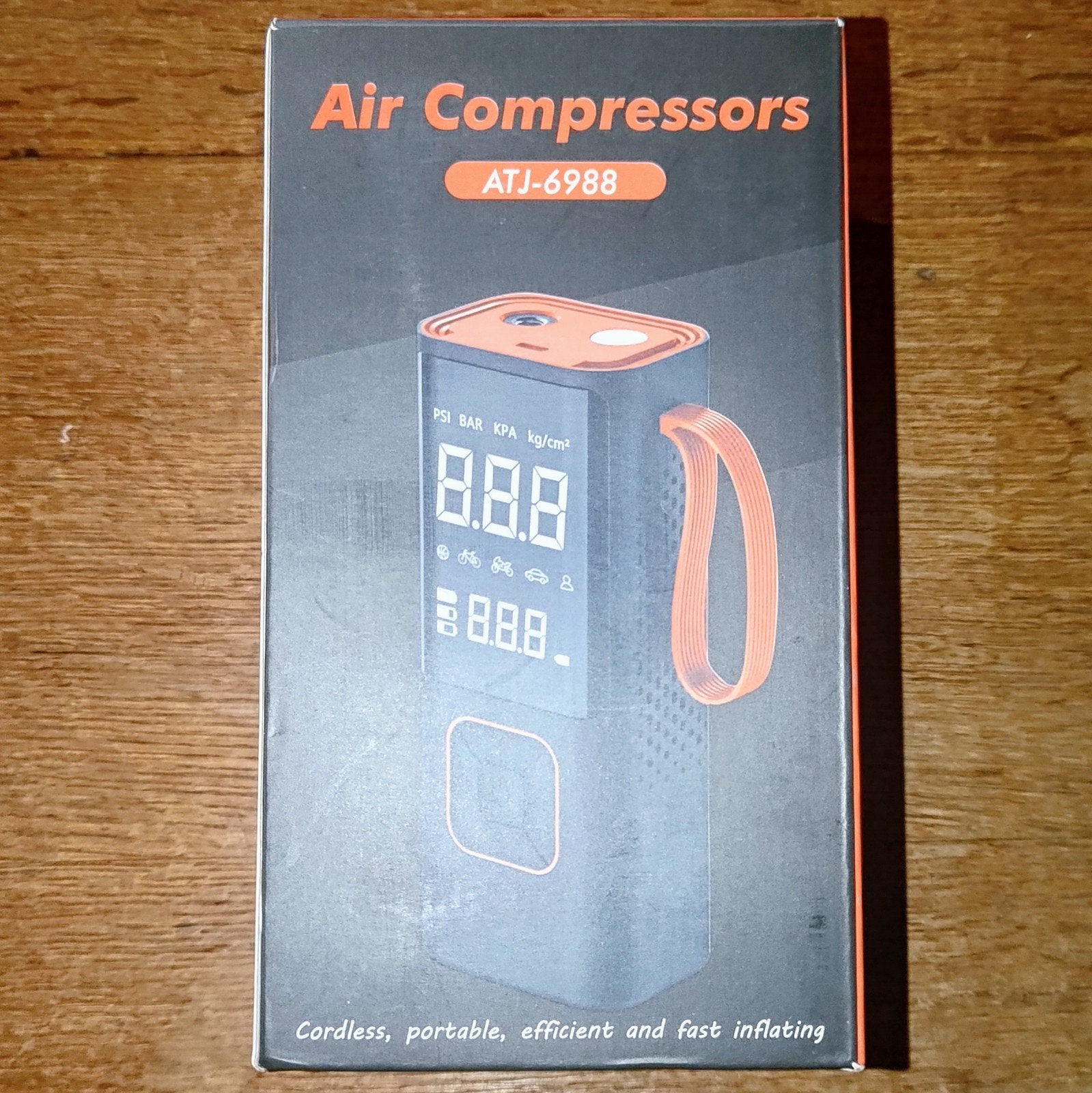 Compresseur d'air portable sans fil, Autos : Divers, Accessoires de voiture, Comme neuf, Enlèvement