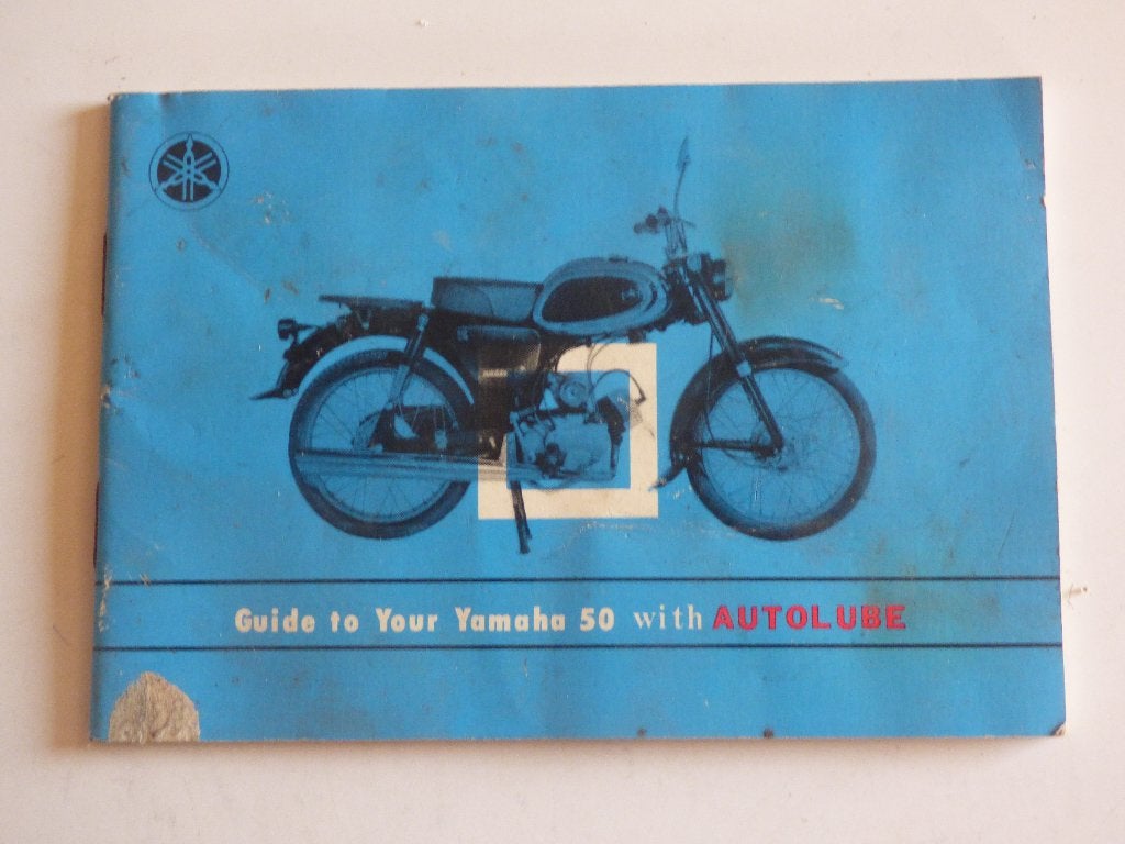YAMAHA 50 YF1 AK GEBRUIKERSHANDLEIDING, Fietsen en Brommers, Handleidingen en Instructieboekjes, Ophalen of Verzenden, Gebruikt
