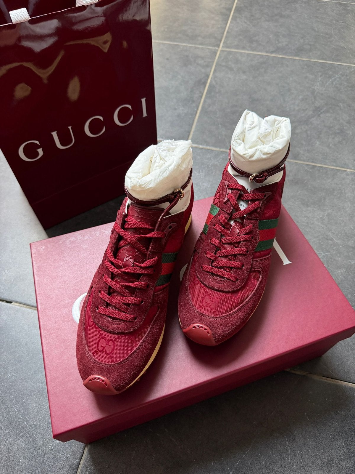 Gucci basket neuve, Sneakers et Baskets, Enlèvement, Neuf, Rouge