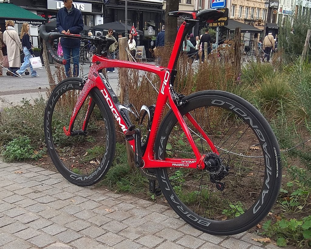 PINARELLO DOGMA F10 mt 53 campagnolo super record EPS, Ophalen, 28 inch, Carbon, 10 tot 15 versnellingen