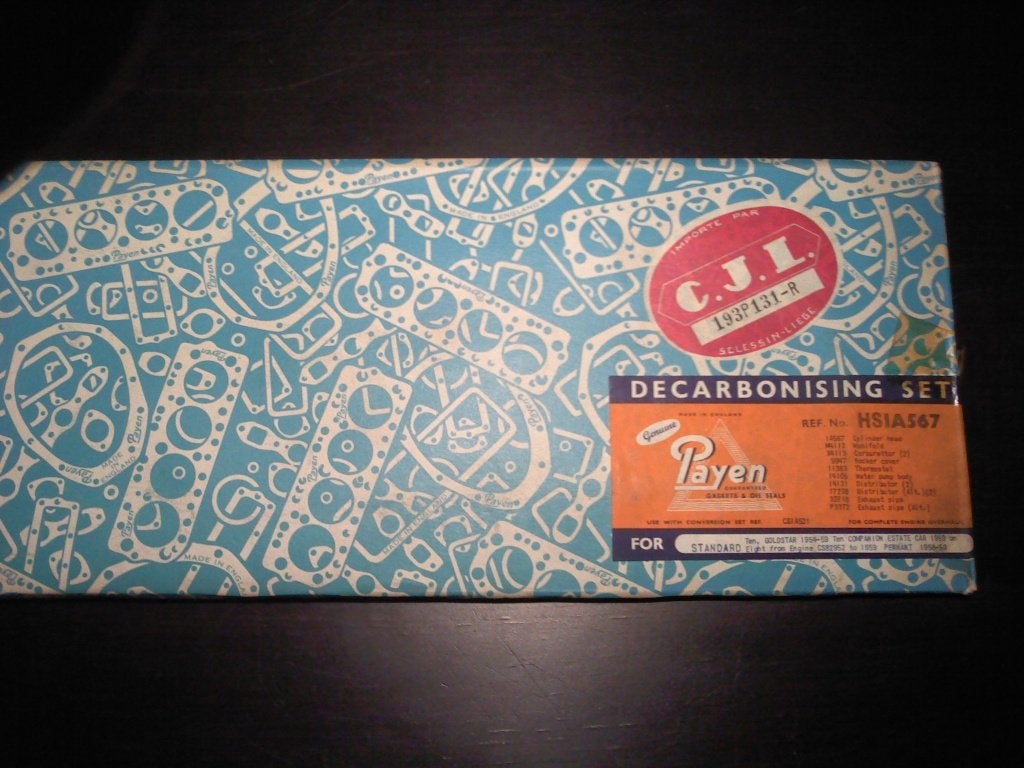 Een complete pakkingset voor STANDART TEN 1954/59, Ophalen of Verzenden, Nieuw, Oldtimer onderdelen