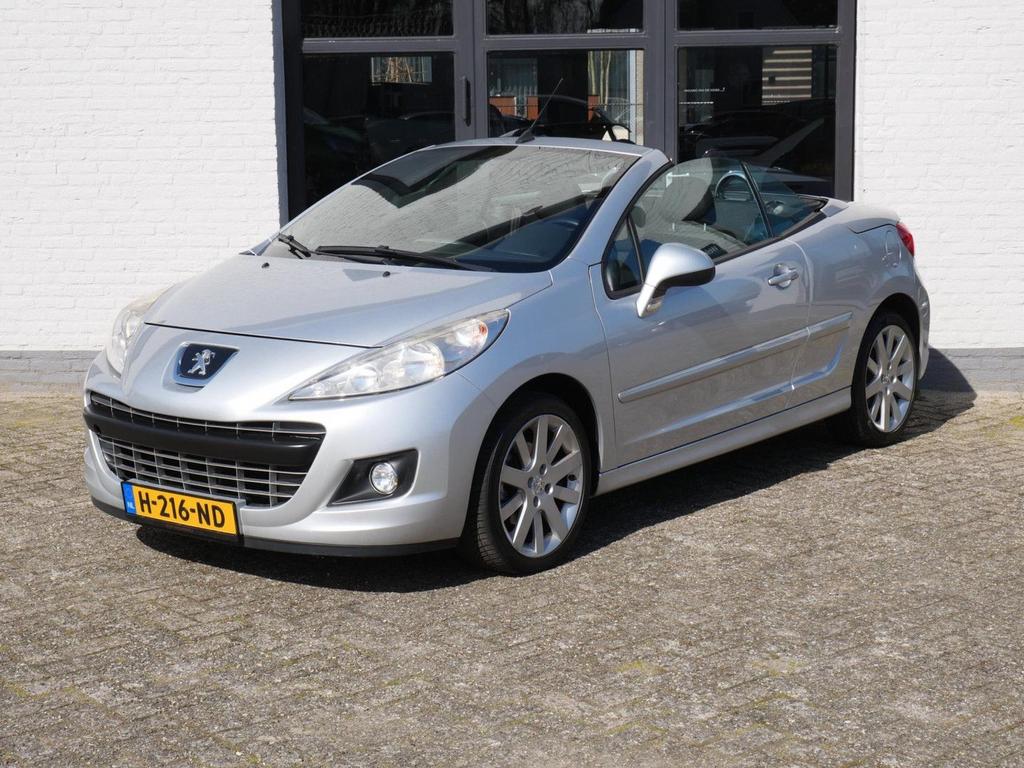 Peugeot 207 CC 1.6 VTi Airco Elektrische ramen 17 Inch, Autos, Argent ou Gris, Achat, Noir, Essence