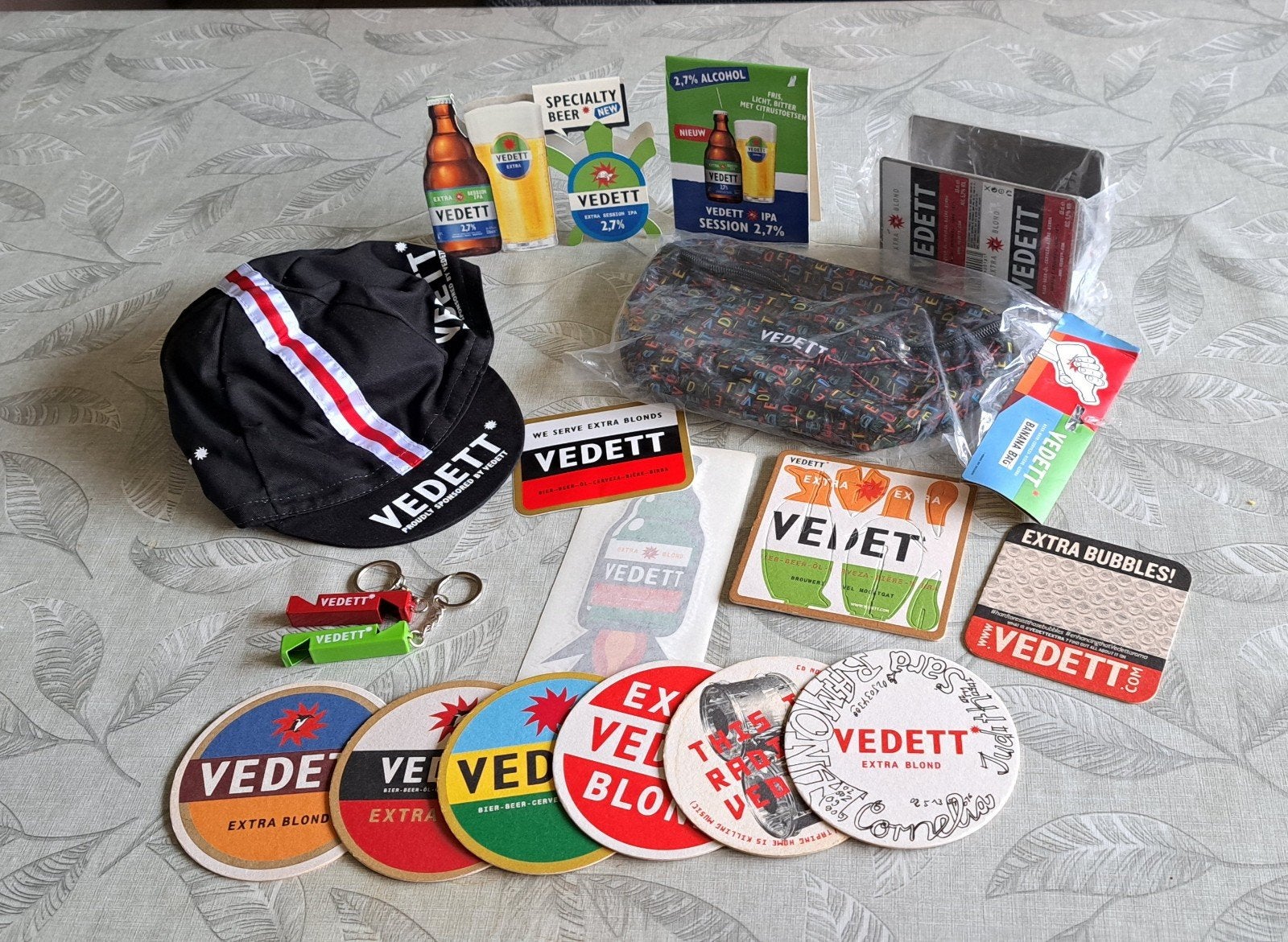 Vedett, Verzamelen, Biermerken, Ophalen of Verzenden