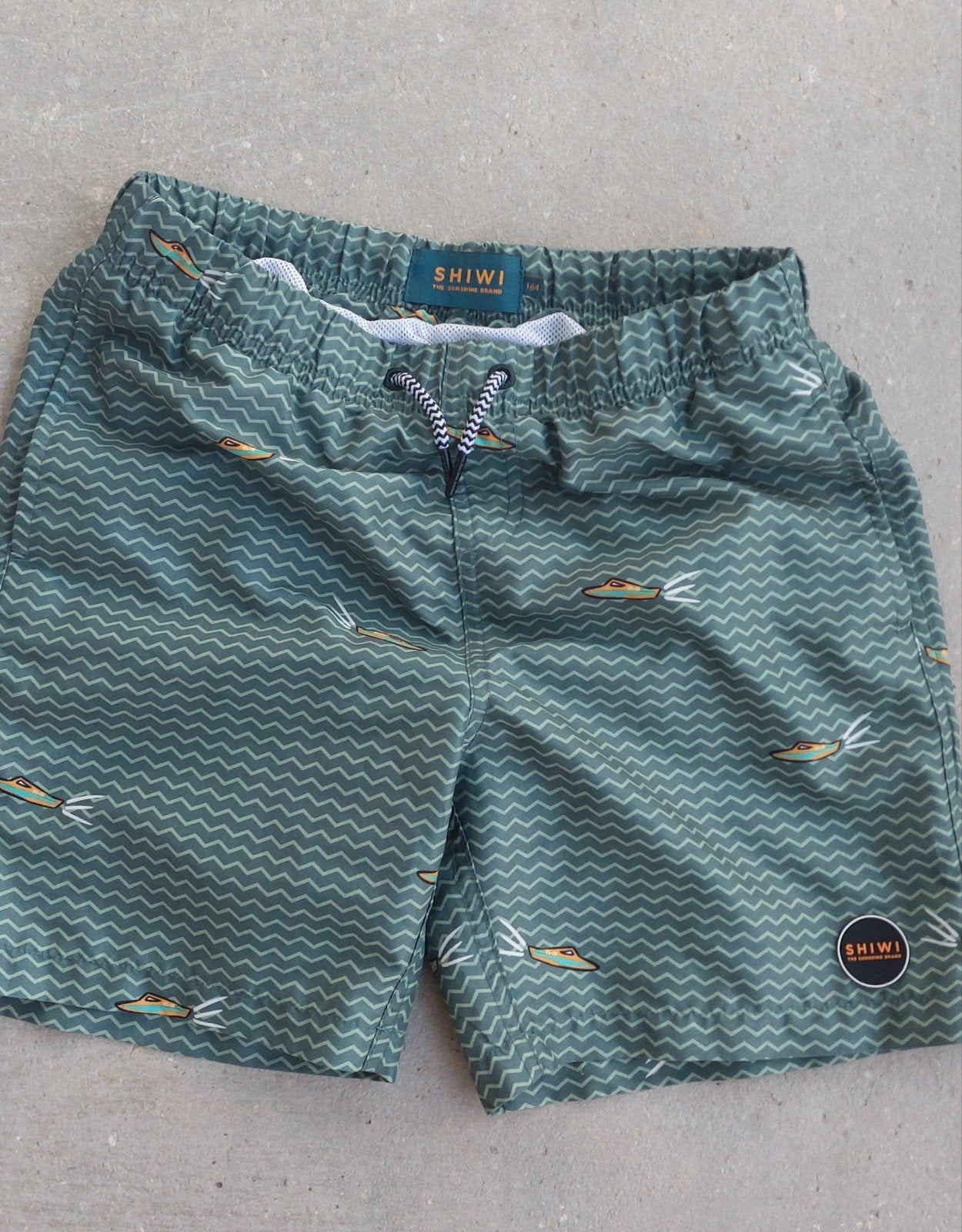 Zwemshort Shiwi maat 164, Sport- of Zwemkleding, Ophalen of Verzenden, Zo goed als nieuw, Jongen