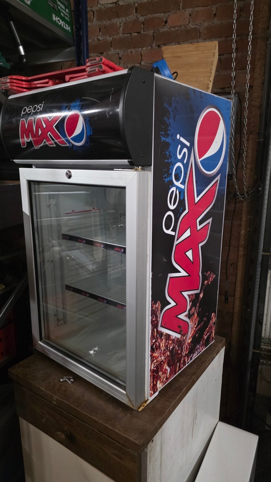Pepsi frigo ongeveer 50x50x 85 hoog, Electroménager, Réfrigérateurs & Frigos, Enlèvement