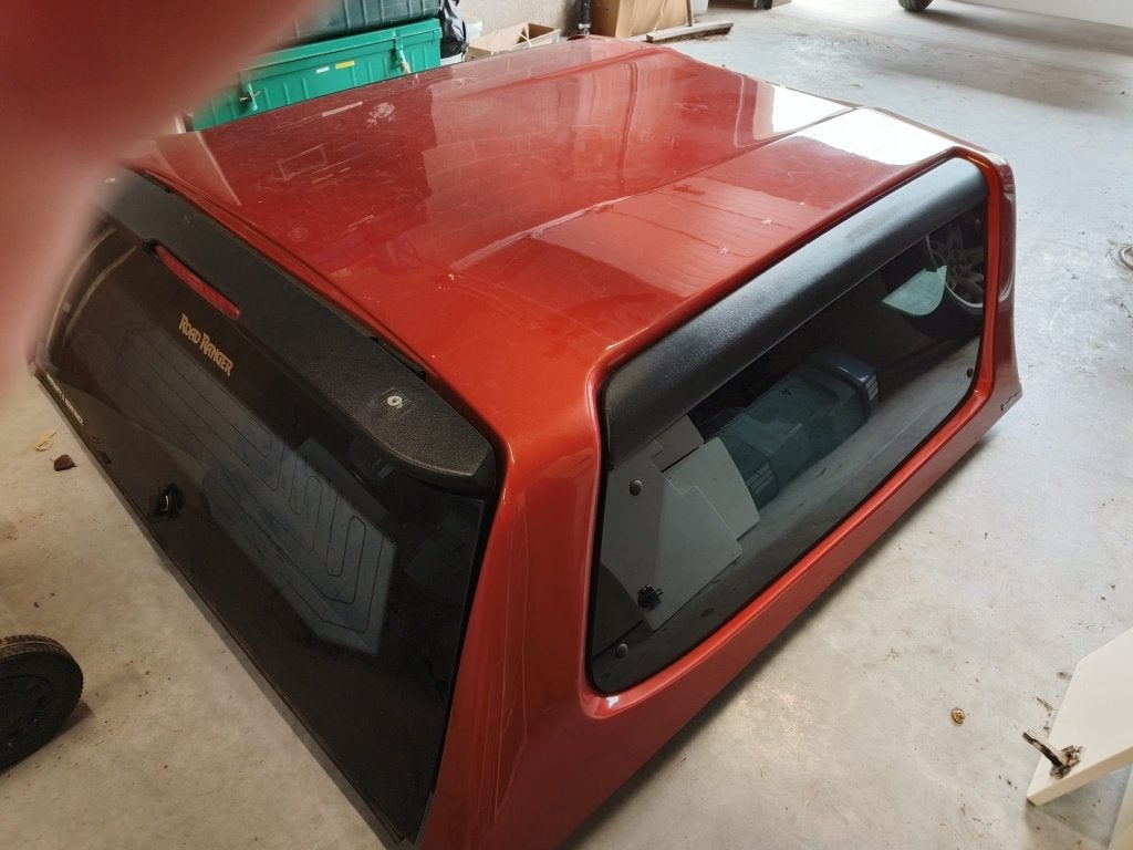 Hardtop Isuzu D max (Road ranger) oranje, Auto-onderdelen, Overige Auto-onderdelen, Ophalen, Gebruikt