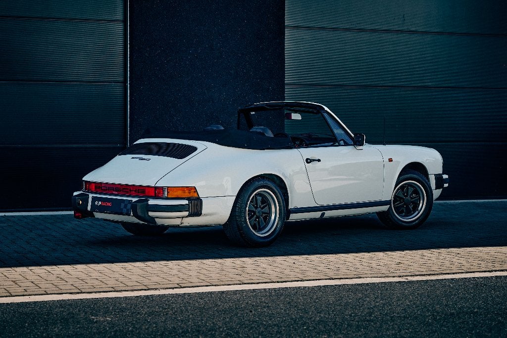Porsche 911 3.0 SC cabrio EU, Auto's, Porsche, 4 zetels, Achterwielaandrijving, Zwart, Cabriolet