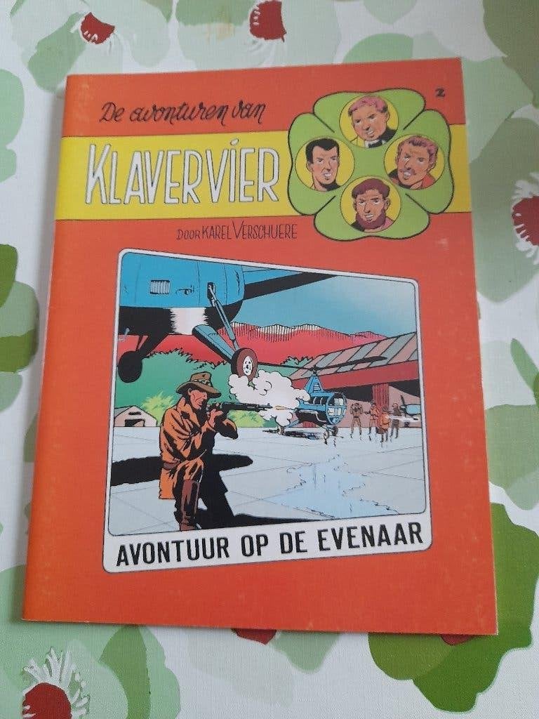 Klavervier nr 2 "Avontuur op de evenaar "op 100 ex, Enlèvement ou Envoi, Neuf