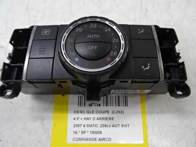 BEDIENINGSPANEEL AIRCO GLE Coupe (C292) (1669001305), Gebruikt, Mercedes-Benz