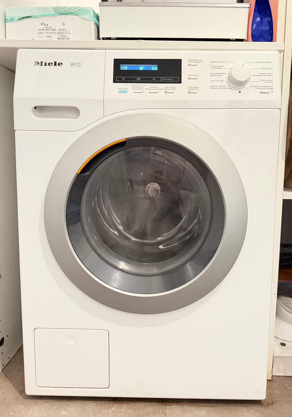 Machine à laver MIELE 8 kg A+++, Electroménager, Enlèvement, Comme neuf