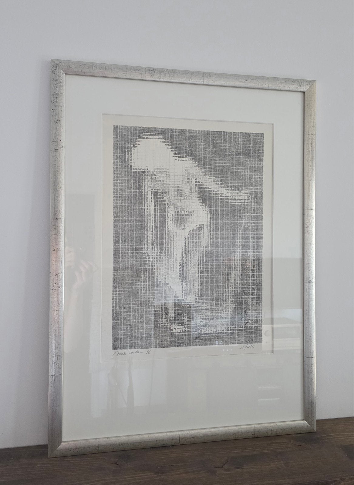 Max Selen (1996) – Originele, gesigneerde zeefdruk (28/125), Antiquités & Art, Numéroté, Enlèvement, Abstrait, Sérigraphie