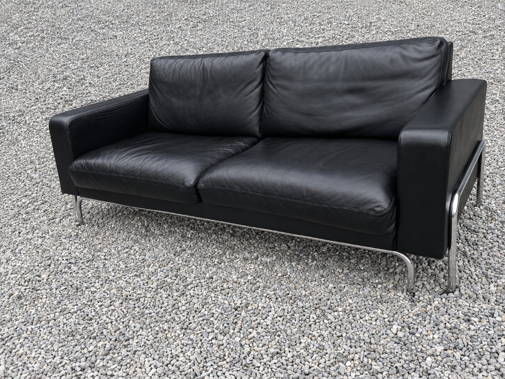 Gispen Design zetel sofa leder, Huis en Inrichting, Ophalen, Leer, 200 tot 250 cm