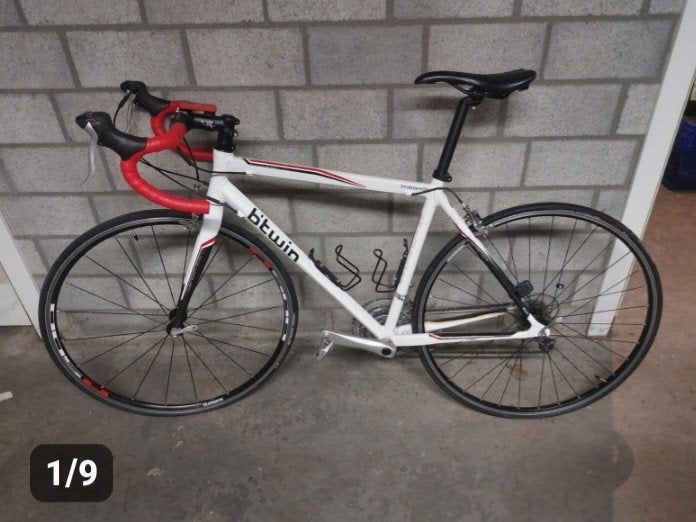 Koersfiets B'Twin Triban5, Ophalen, Carbon