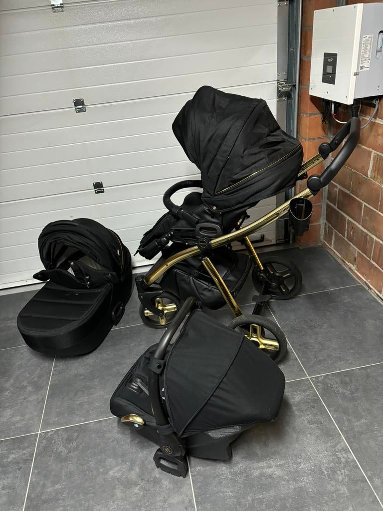 Kit poussette 3 en 1 (lit de voyage + poussette + maxi cosi), Enfants & Bébés, Poussettes & Combinaisons, Comme neuf, Poussette