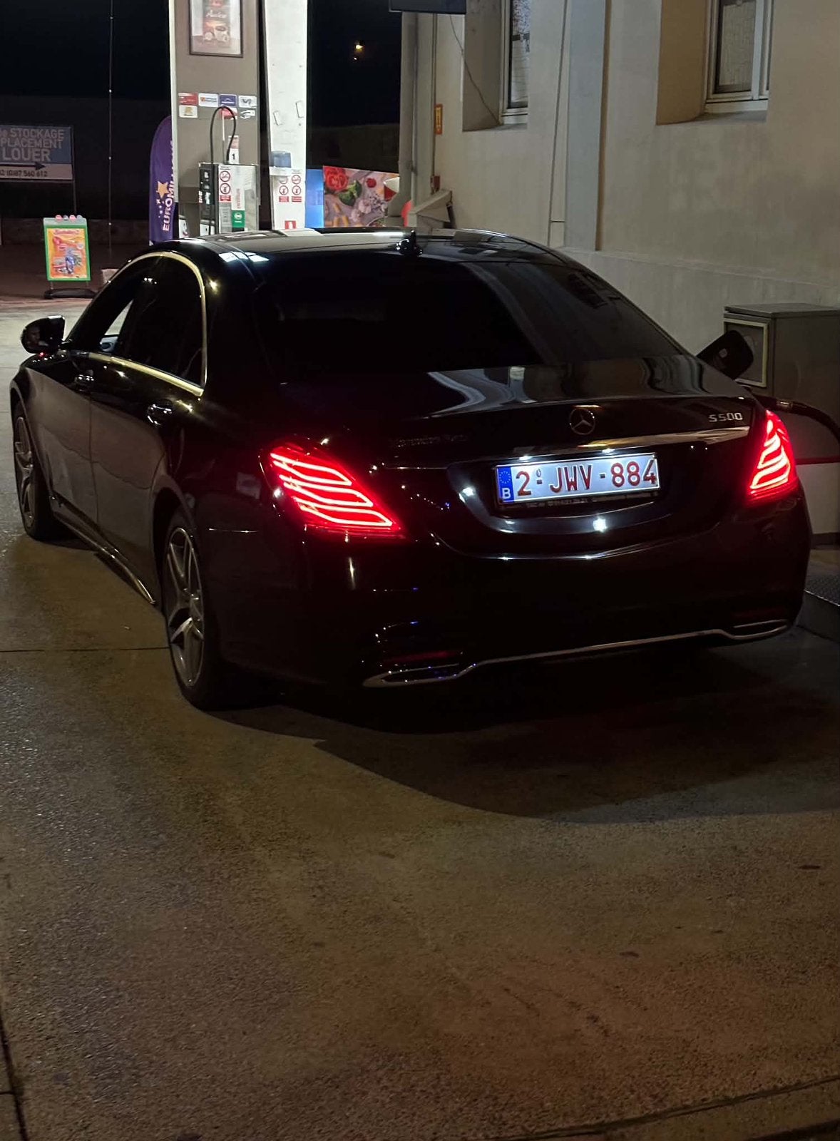 Mercedes benz S350 4MATIC long chasis, Euro 6, Zwart, Leder, Bedrijf