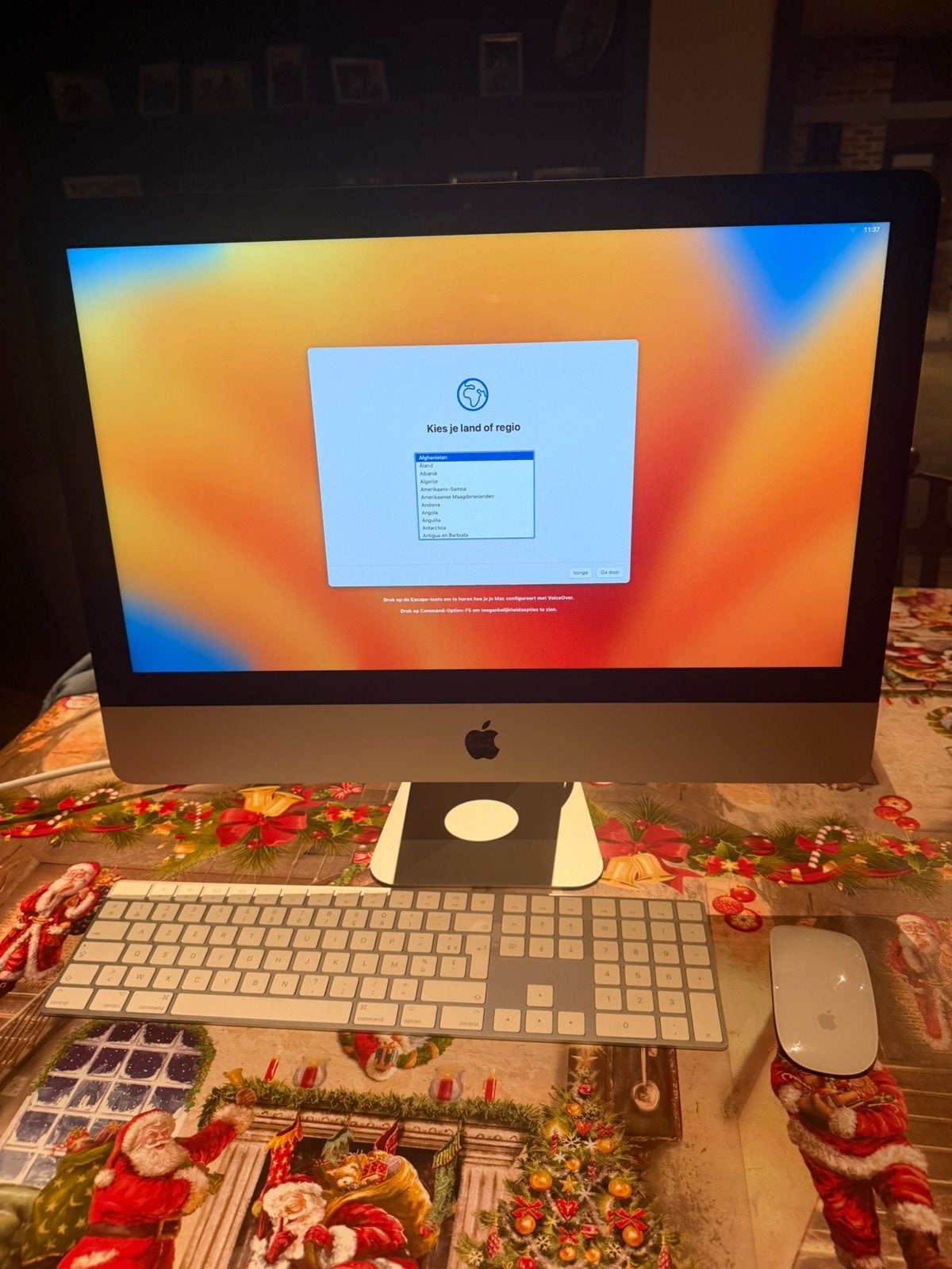 Apple iMac 2017 (21.5 inch) met toetsenbord en muis, Computers en Software, Ophalen, Zo goed als nieuw, 8 GB, IMac