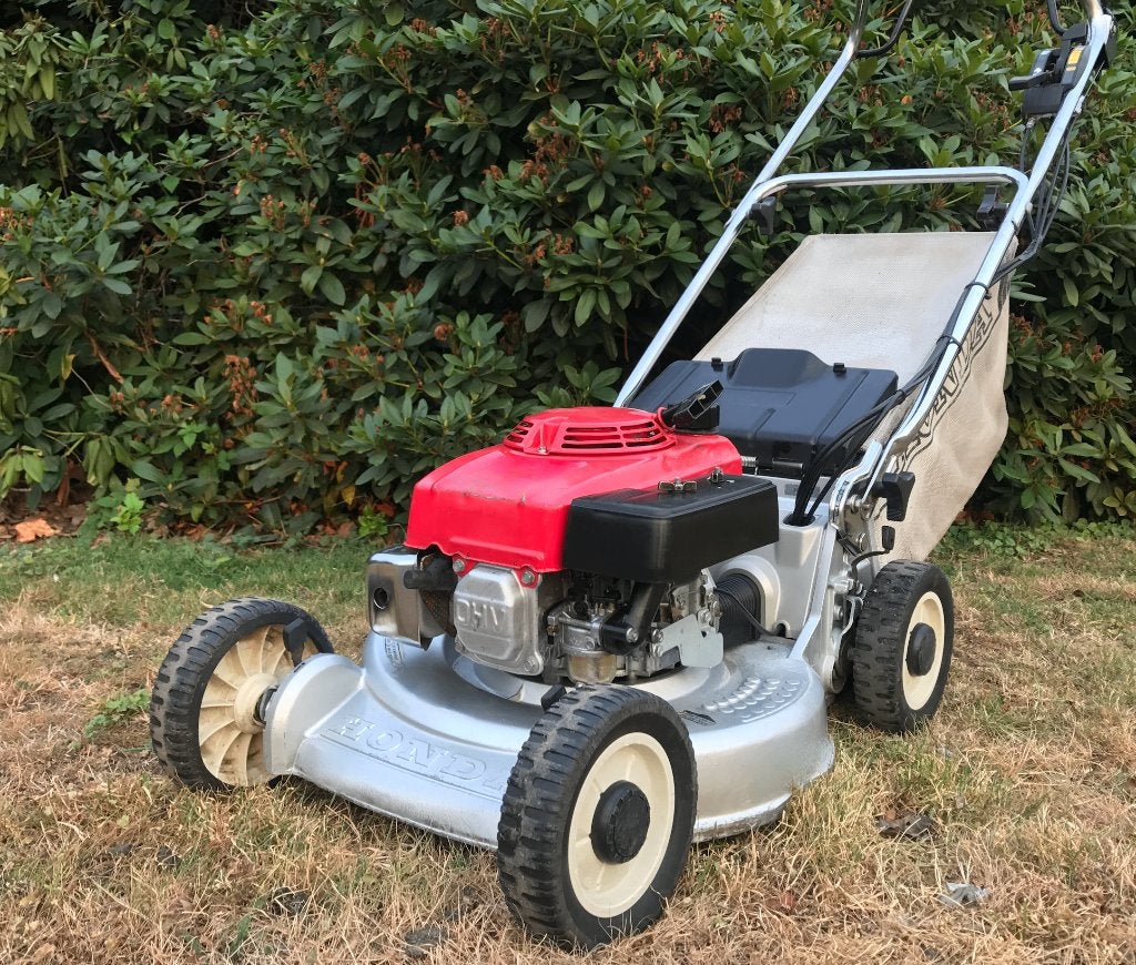 Sterke Honda Grasmachine te koop., Tuin en Terras, Grasmaaiers, Ophalen, Cirkelmaaier, Honda., Zo goed als nieuw