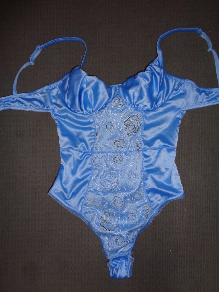 satijn body TEZENIS, Kleding | Dames, Ondergoed en Lingerie, Verzenden, Blauw, Body of Korset