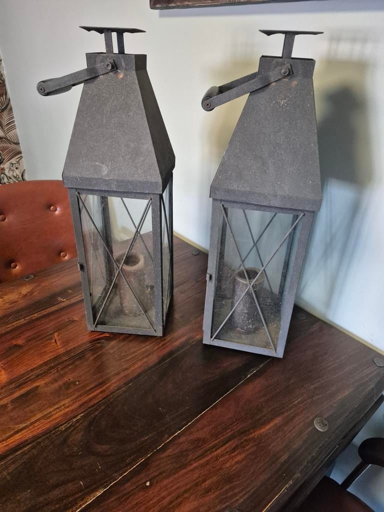 2 lanternes, Enlèvement ou Envoi, Métal