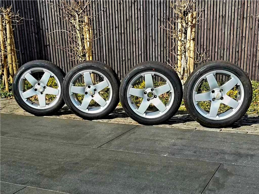 Roues en alliage pour Kia avec pneus été 205/50-16, Autos : Pièces & Accessoires, Pneus & Jantes, Pneus et Jantes, 16 pouces, Pneus été