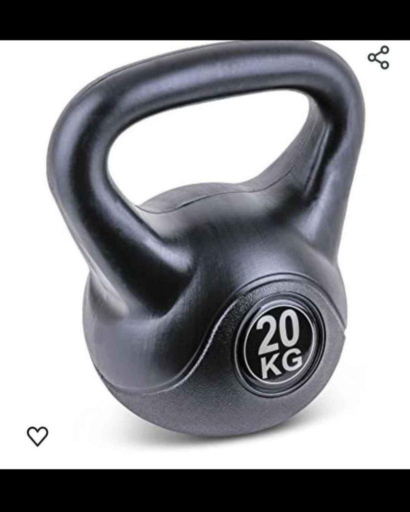 Kettlebell-20Kg ..TWEE STUKS VAN 20KG, Ophalen, Kettlebell