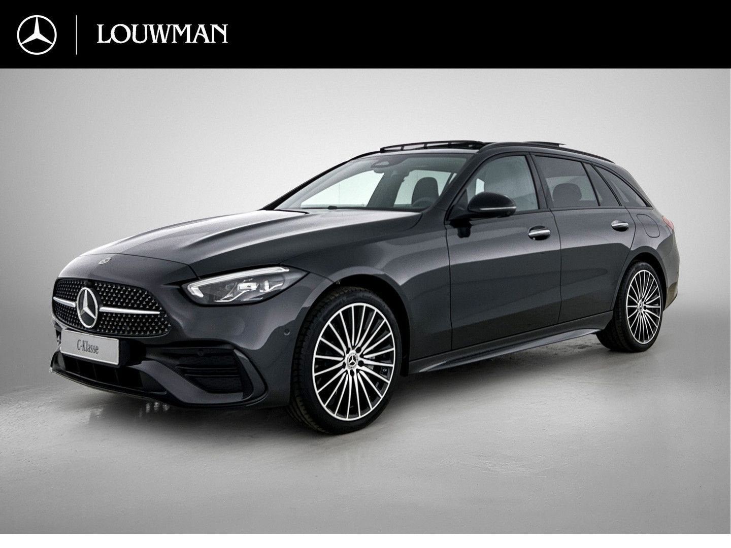 Mercedes-Benz C 300 Estate e Business Solution AMG | Comfort, Auto's, Automaat, Zwart, Break, Hybride Elektrisch/Benzine