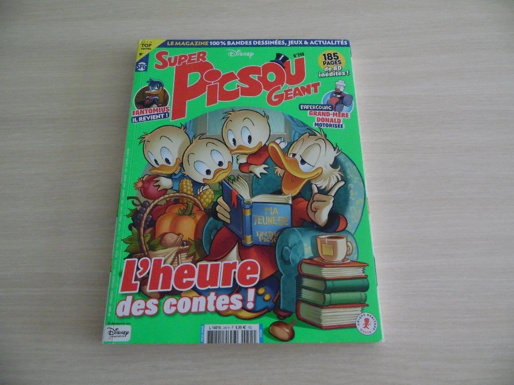 SUPER PICSOU GÉANT N° 245, Livres, Enlèvement ou Envoi, Comme neuf, WALT DISNEY, Une BD