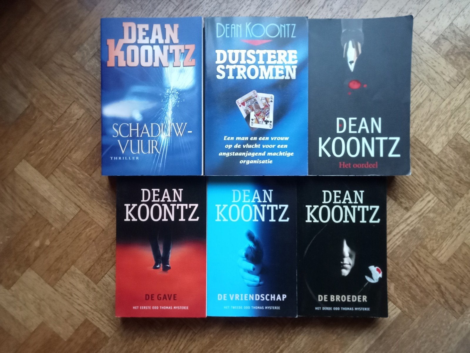 6 boeken Dean Koontz, Livres, Thrillers, Utilisé, Enlèvement ou Envoi