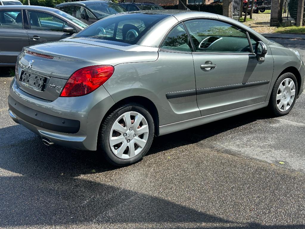 Peugeot 207cc, 1.6i, 2009, 83.470Km, Park sens, 12m Garantie, Autos, Argent ou Gris, Achat, Entreprise, Cabriolet