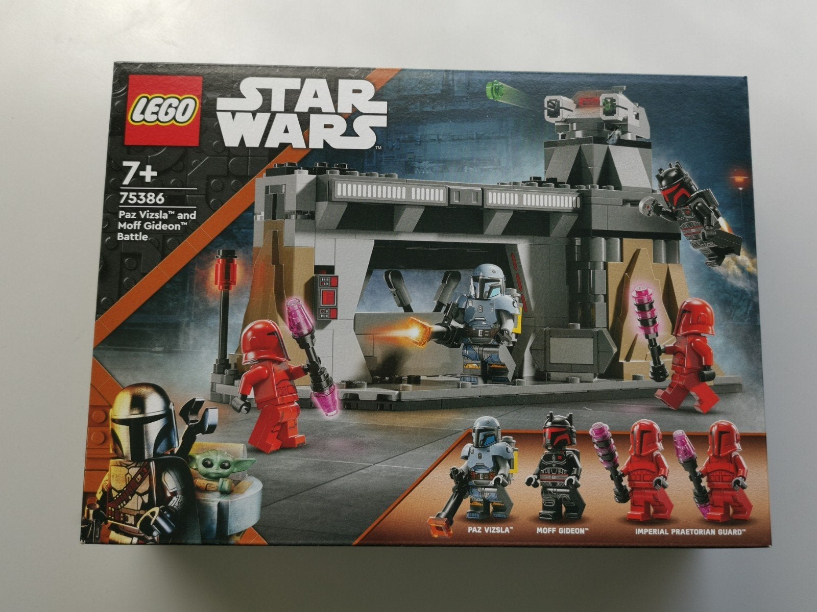 Lego star wars Paz Vizsla and Moff Gideon; 75386, Ophalen of Verzenden, Zo goed als nieuw