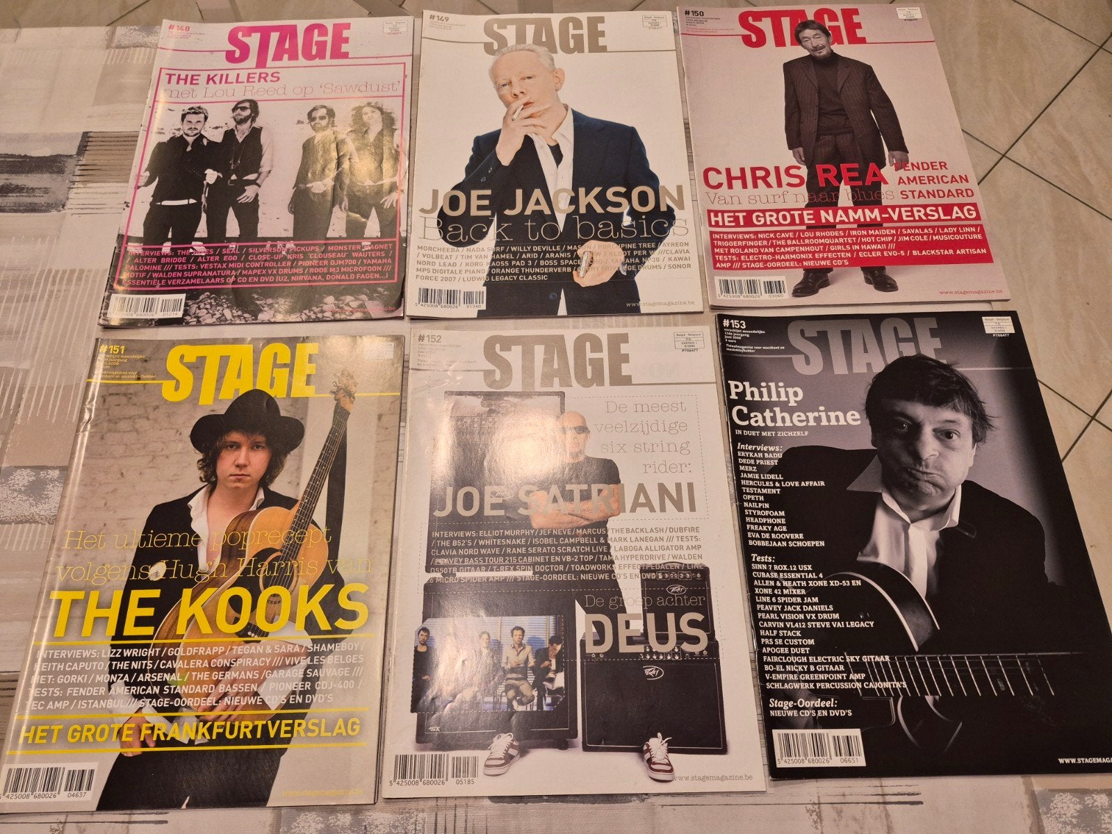 Stage muziek magazine 2008 bijna complete jaargang, Enlèvement ou Envoi