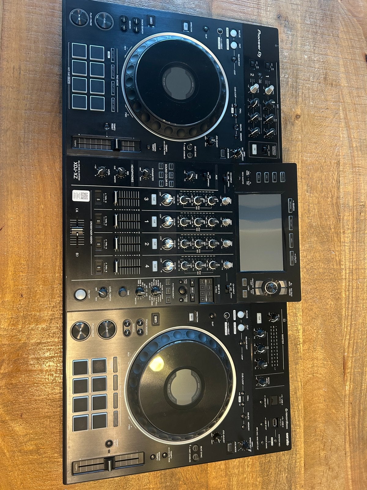 XDJ-XZ + Decksaver + Travelcase, Muziek en Instrumenten, Ophalen, Zo goed als nieuw, Draaitafel, Pioneer