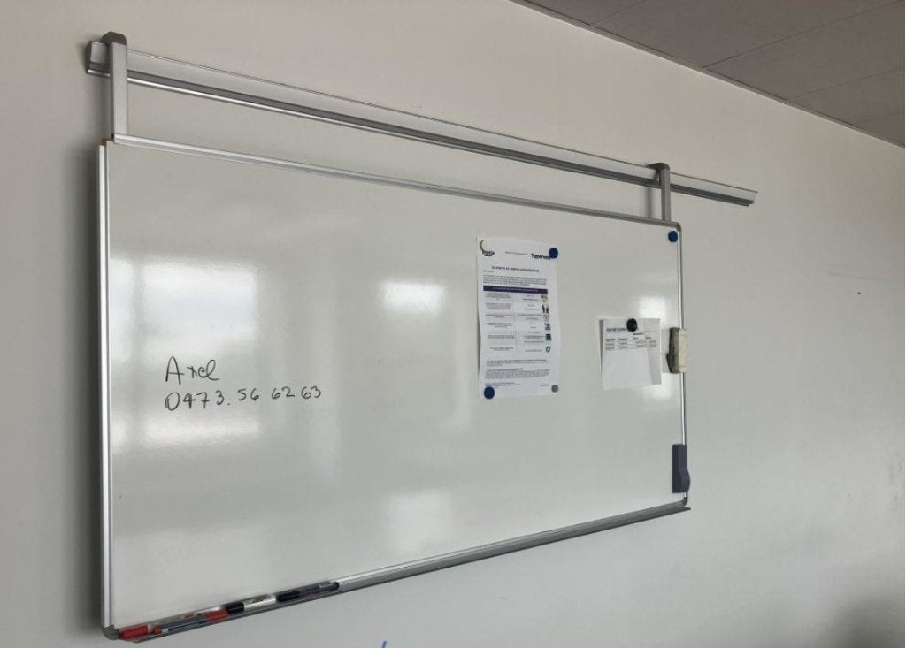 Magnetisch Whiteboard, Diversen, Schoolborden, Ophalen, Gebruikt, Whiteboard