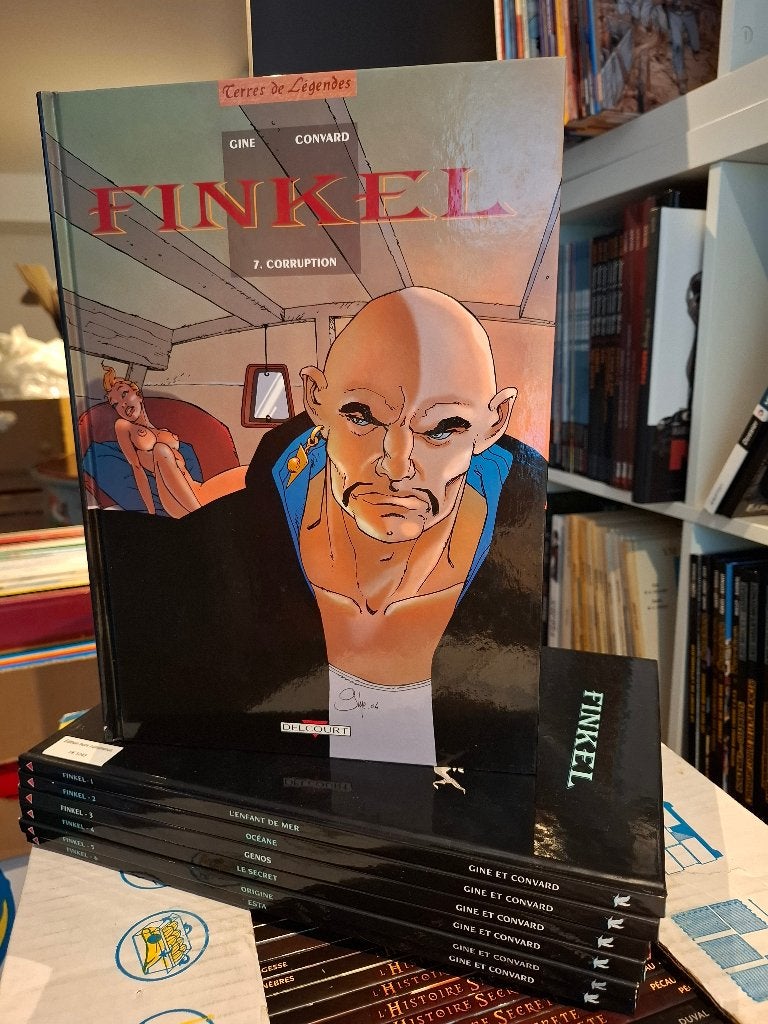 FINKEL TOMES 1 à 7 SERIE COMPLETE TBE EO/REED, Livres, Série complète ou Série, Enlèvement ou Envoi, Comme neuf