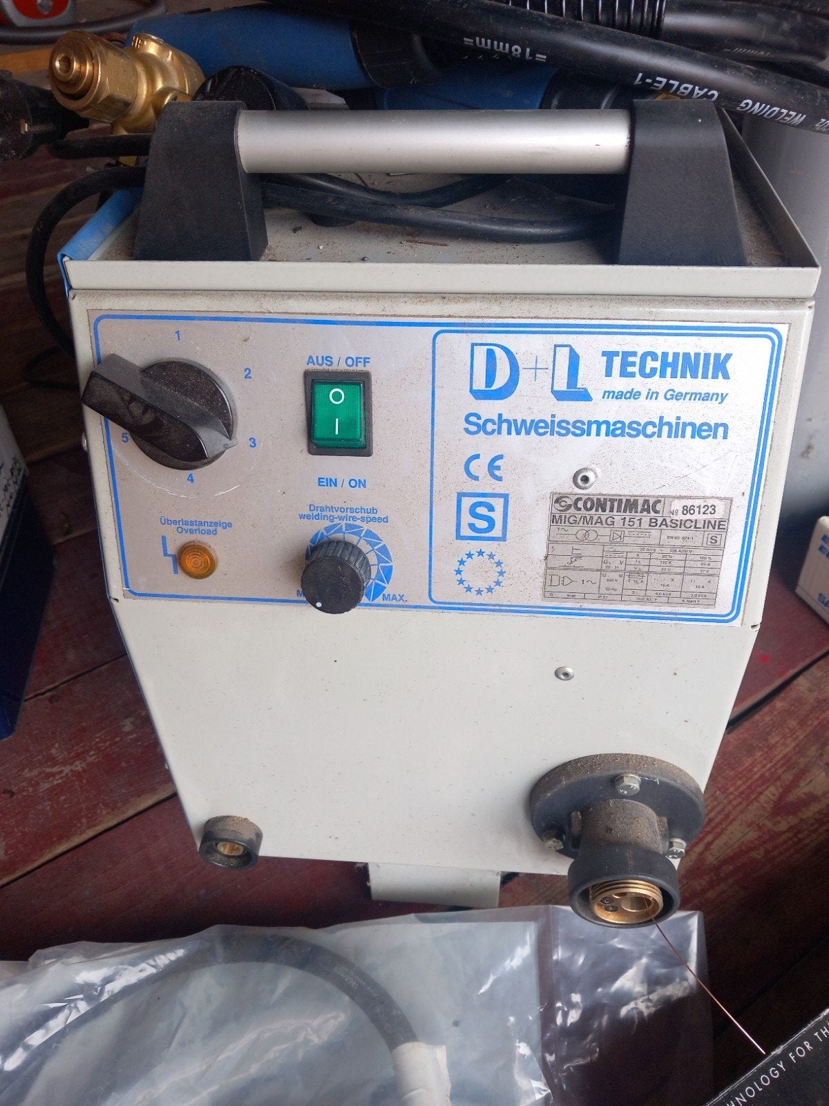 las halfautomaat contimac 151, Ophalen, Gebruikt, Minder dan 150 ampère, Inverter