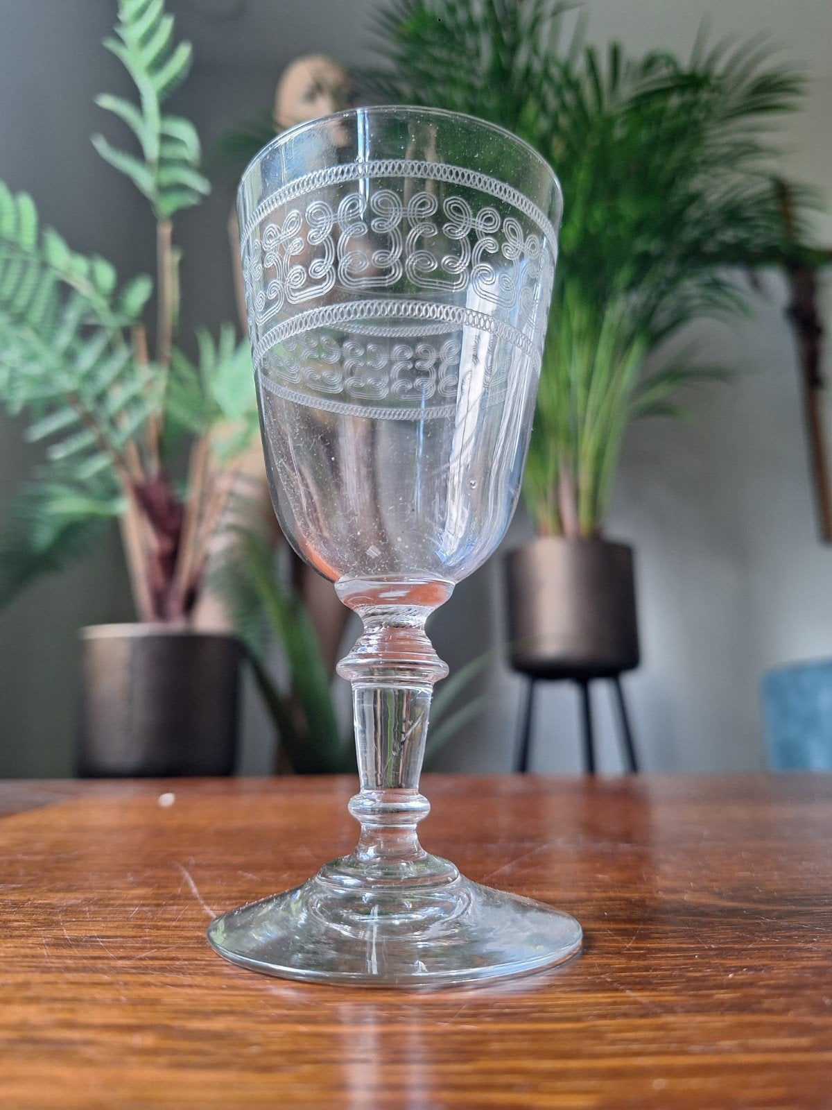 Antiek porto glas, Ophalen of Verzenden