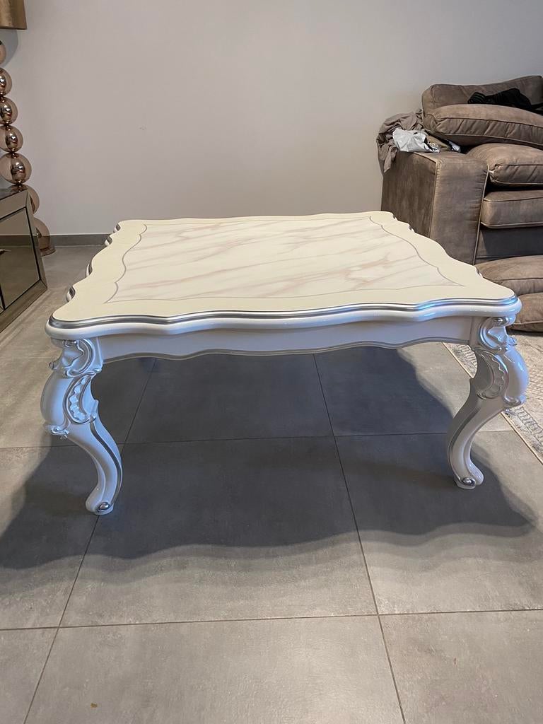 Table effet marbre, Enlèvement, Comme neuf