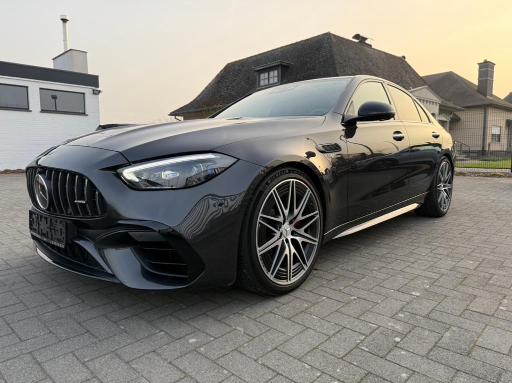 MERCEDES C 63 S AMG PERFORMANCE 2024 476PK 20" FULL BEN/ELEK, Auto's, Mercedes-Benz, Bedrijf, Te koop, C-Klasse, 360° camera, 4x4