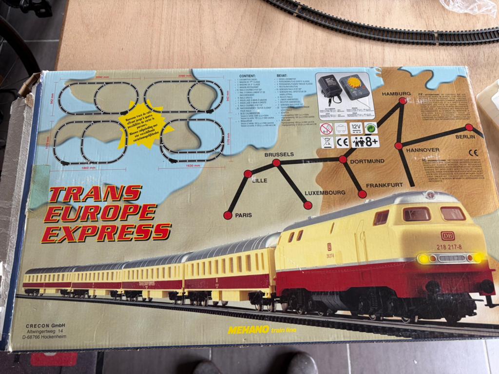 Mehano modeltrein, Hobby en Vrije tijd, Modeltreinen | Overige schalen, Ophalen, Zo goed als nieuw, Locomotief