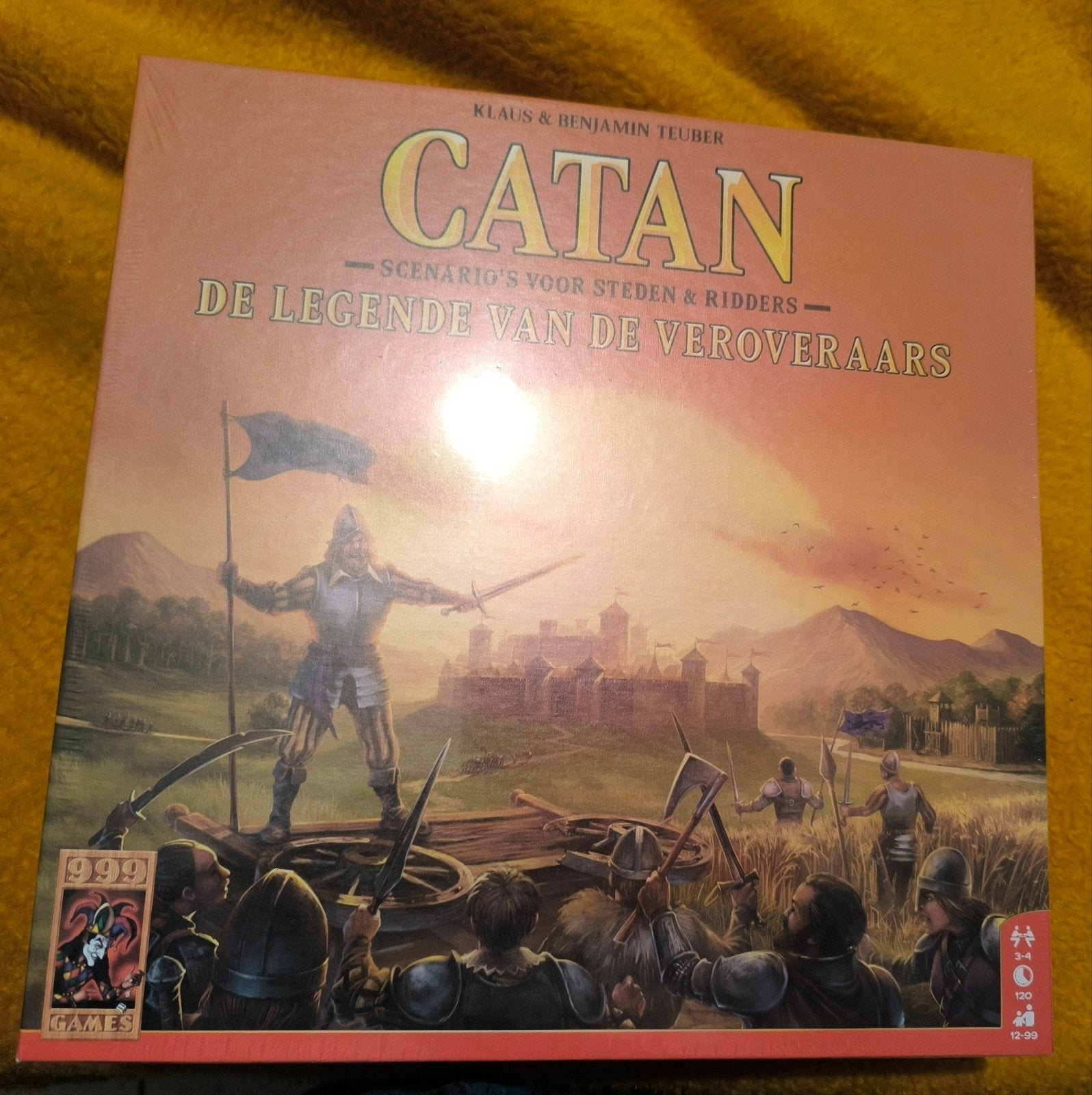 Catan de legende van de veroveraars beperkte oplage, Hobby en Vrije tijd, Ophalen of Verzenden