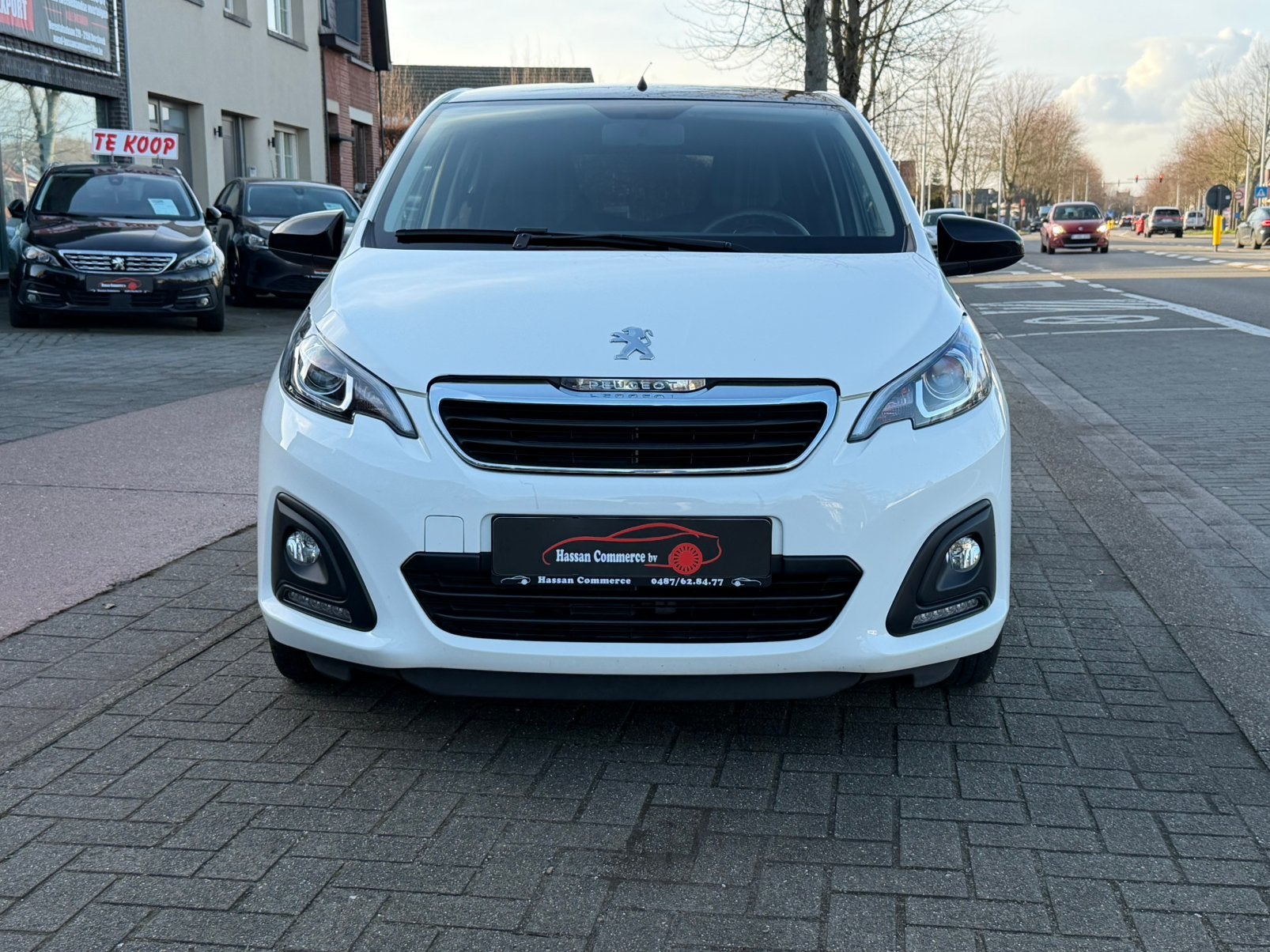 Peugeot 108 5d 1.0i 65.000Km 2019 Cam*Carplay 12m Garantie, Auto's, Voorwielaandrijving, 4 zetels, Stof, Start-stop-systeem