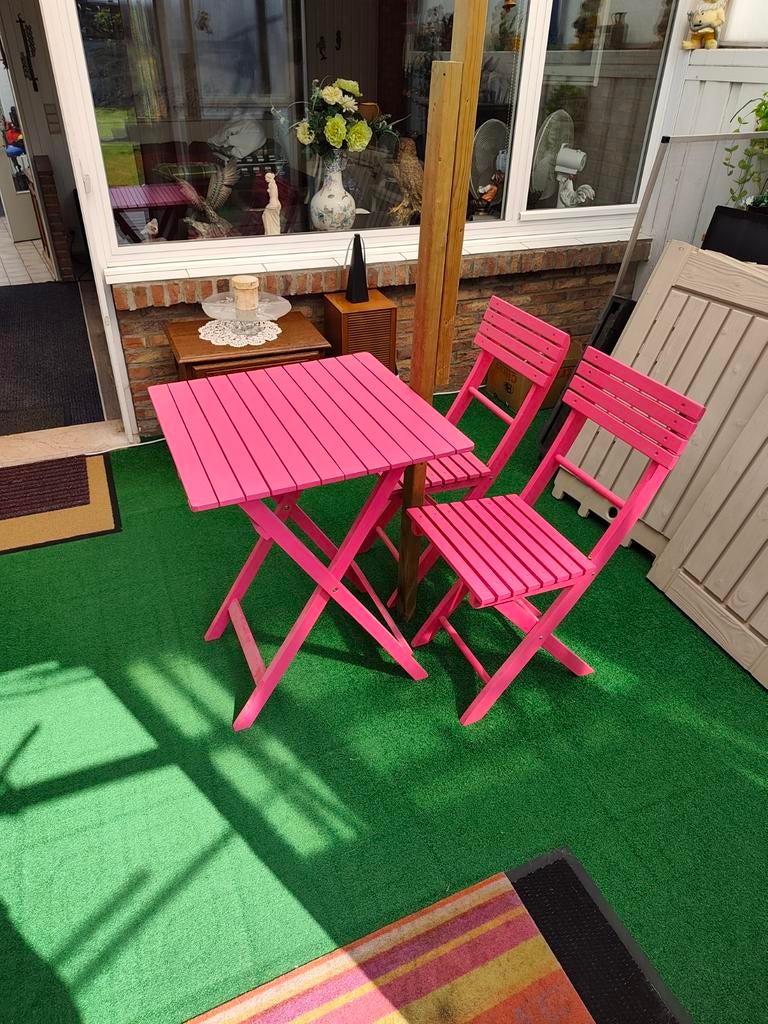 Tuin set, Ophalen
